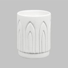 Mayco MB-1576 Arched Tumbler Bisque