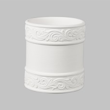 Mayco MB-1589 Flourish Container Bisque