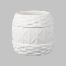Mayco MB-1590 Wicker Container Bisque