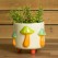 Mayco MB-1592 Mushroom Footed Container Bisque