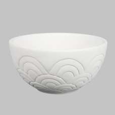 Mayco MB-1613 Scalloped Bowl Bisque