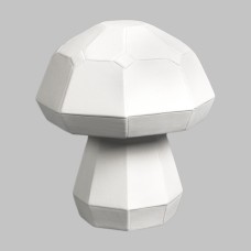 Mayco MB-1625 Large Faceted Mushroom Bisque