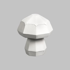 Mayco MB-1626 Small Faceted Mushroom Bisque