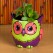 Mayco MB-1630 Small Owl Planter Bisque