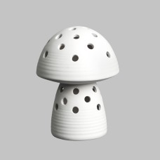 Mayco MB-1643 Small Mushroom Lantern Bisque