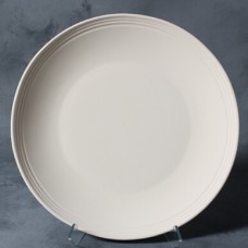 Mayco SB-105 Rimmed Dinner Plate Stoneware Bisque
