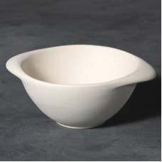 Mayco SB-122 Soup Bowl with Handles Stoneware Bisque