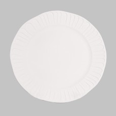 Mayco SB-151 Fluted Dinner Plate Stoneware Bisque