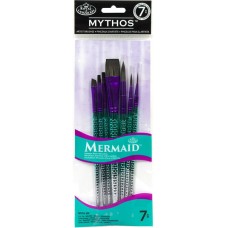 Royal Myth 202 Mermaid Unique Art Brushes - 7pc