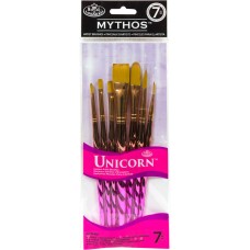 Royal Myth 402 Unicorn Unique Art Brushes - 7 pc