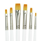 Golden Taklon Shader Brush Set (6 pc.)