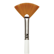 Royal 850-6 Gold Taklon Fan Brush - Size 6