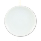 China Plate Ornament - 4" Plain & Magnet