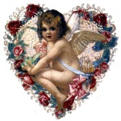 Virma decal 3022 - Cherub/Cupid Heart