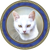 Cat Decal, Select Breed - 6" dia.