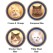 Cat Decal, Select Breed - 7.5" dia.