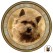 Dog Decal, Select Breed - 7.5" dia.