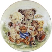 Virma decal 2188 - Teddy bear family (7.5 inch)
