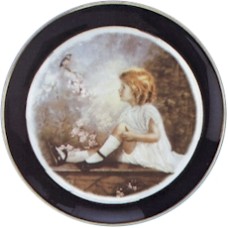 Virma 3016 Little girl in white Decal