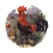 Virma 1178 Hen, Chicks, Rooster Decal