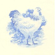 Virma decal 1740 Size D - Chickens (2 sheets: buy 1, get 1 free!)