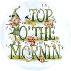 Virma 1364 Top 'O The Mornin' leprechaun set Decal
