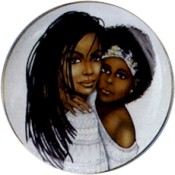 Virma decal 3032-AA - Mother and Daughter Mural