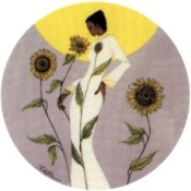 Virma decal 3236 - Women and Sunflowers set