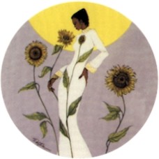 Virma 3236 Women and Sunflowers set Decal