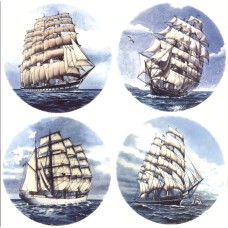 Virma 2210 Clipper ships (7.5 inch) Decal