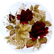 Virma decal 1322 - Burgundy Rose