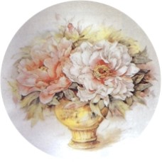 Virma 1920 Flowers in Vases Decal