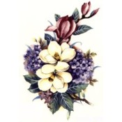 Virma decal 3310-Three colorful Flowers
