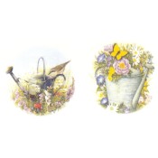 Virma decal 3452- Watering cans and Flowers