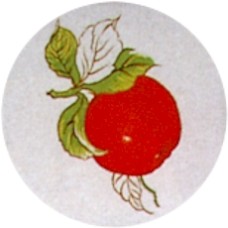 Virma 1578 Red Apple Decal