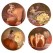 Virma 1738 Size A Vintage Nudes and Fruit Decal