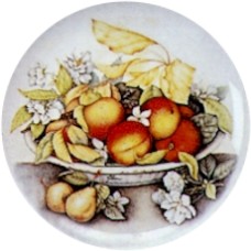 Virma 1822 Peaches in Bowl Decal