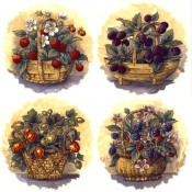 Virma decal 3296-fruits in baskets