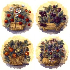 Virma 3296 Fruits in baskets Decal