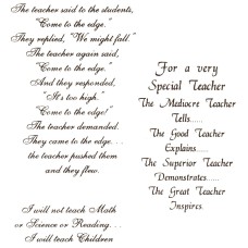 Virma 085 mug wrap sayings-Special Teacher Decal