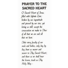 Virma 107 mug wrap sayings-Prayer to the Sacred Heart Decal