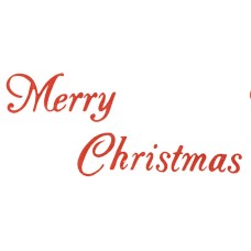 Virma 112 mug wrap sayings-Merry Christmas in red Decal