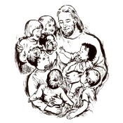 Virma decal 0122 - mug wrap sayings - Jesus and Children