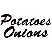 Virma decal 0160-mug wrap sayings-Potatoes/ Onions labels