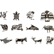 Virma decal 0183-mug wrap sayings-Cool aztec/mayan graphic pictures