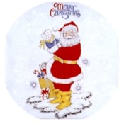 Virma decal 1264-Merry Christmas Santa