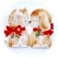 Virma 1388 Cute Christmas Animals Decal