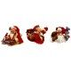 Virma decal 1622 Size C - Santa with Animals/Presents (2 sheets: buy 1, get 1 free!)