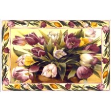 Virma MR150 Mauve/Pink Tulips Decal
