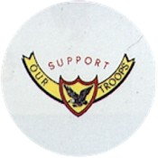 Virma decal 1900- Support our troops logo